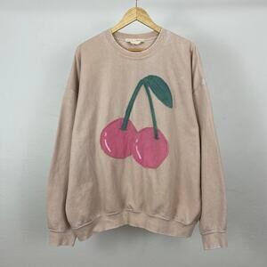 Free People - Tricia Fix Fruit Crew - Sand Cherry Combo - Large